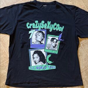 TLC crazy sexy cool world tour Old Navy sleep shirt